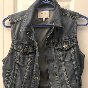 Aritzia Jean vest